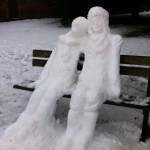 snow_sculpture A remarkable snow scuplture we spotted in Rookery Park... but we don't yet know who made it. The photo doesn't really do it justice. Amazing.