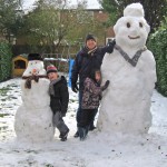 snowman_chris_bailey Chris, Jack & Luke Bailey - made not one, but two!