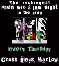 Cross Keys Open Mic, Jam & Spotlight session – 26 April