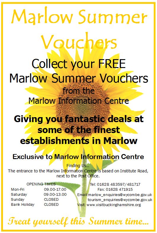 Marlow Discount Vouchers – Summer edition