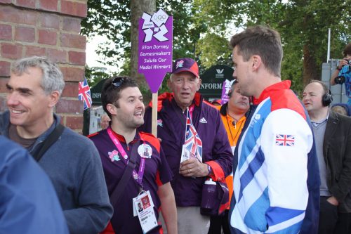 Gamesmakers were an important part of the celebrations too.