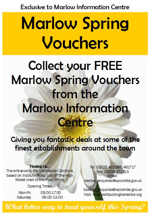 Marlow money saving vouchers!