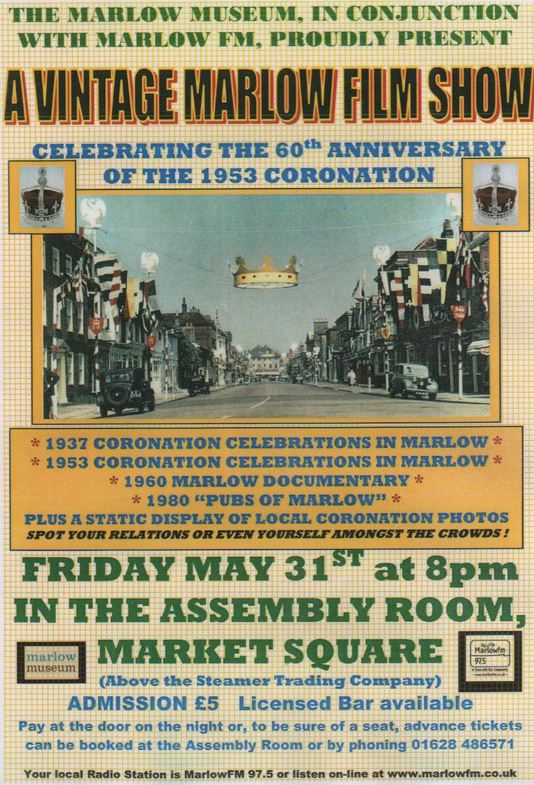 Marlow Vintage Film Show – May 31st