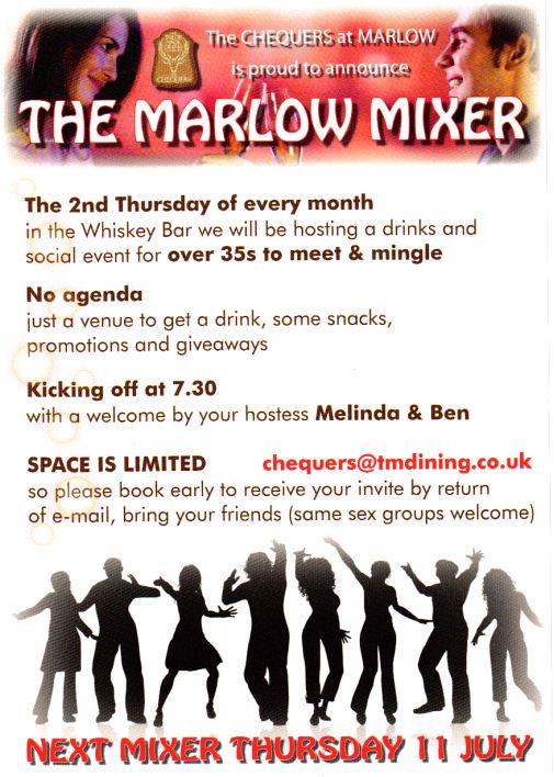 Marlow Mixer at the Chequers: 11th July
