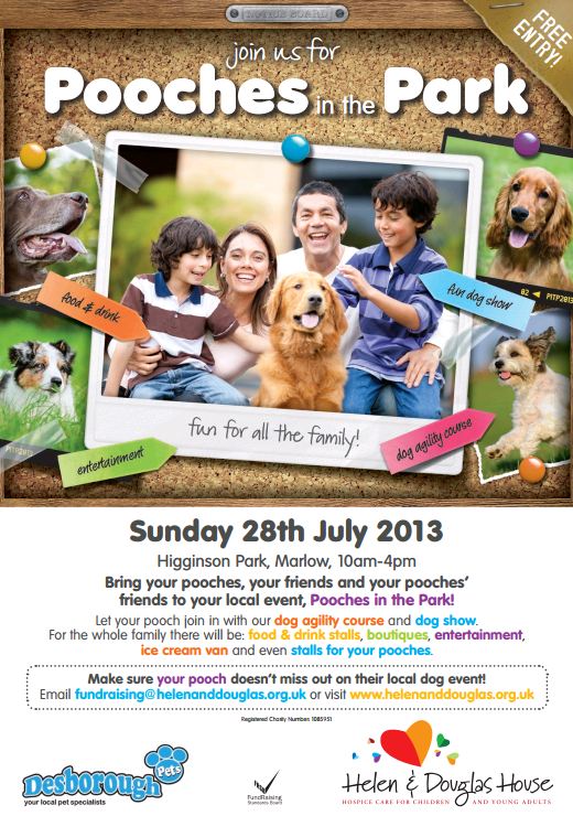 Pooches in the Park – Sun 28 July