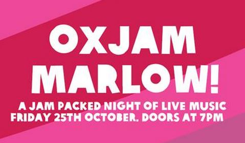 Oxjam Marlow! Live music on Friday 25th October