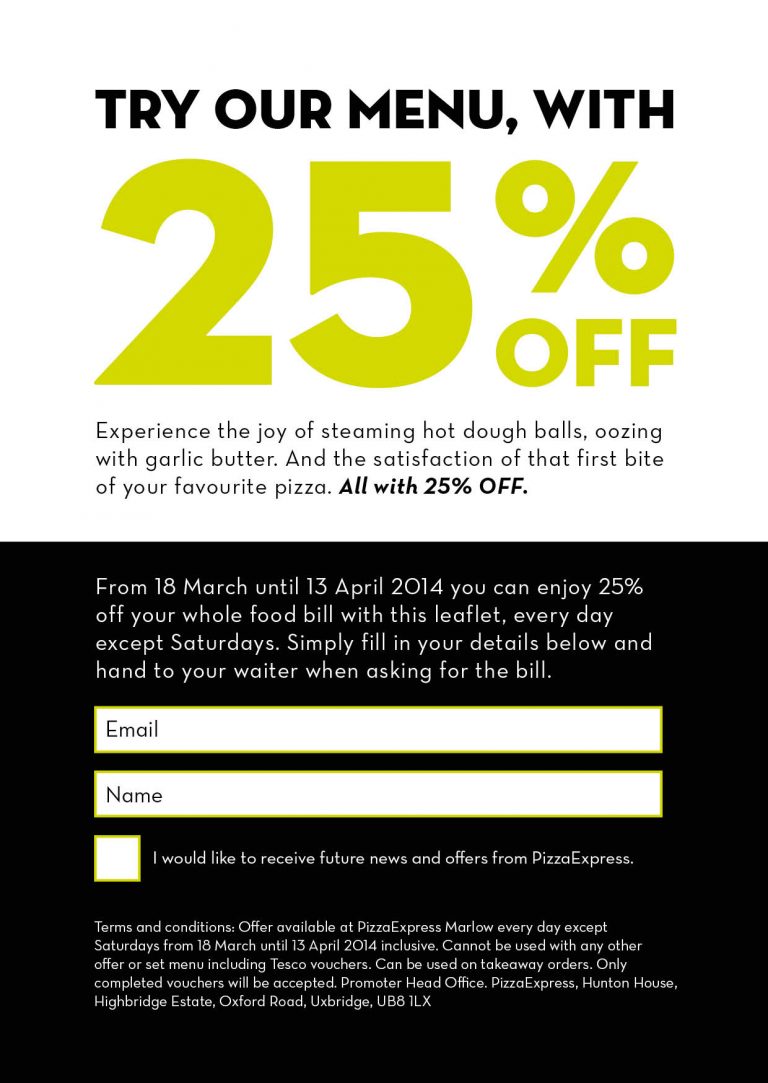 marlow 25 voucher My Marlow