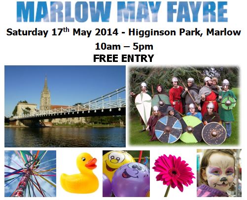 Marlow May Fayre – Sat 17th May 2014