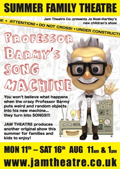 JAM Theatre presents.. Professor Barmy!