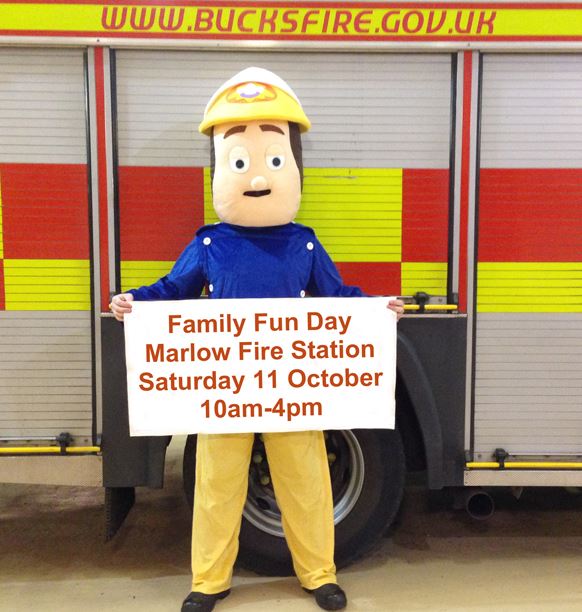 Family Fun Day at Marlow Fire Station – Sat 11th Oct