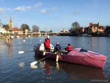 Coxless Crew visit Marlow