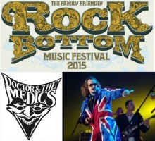 Dr and the Medics headlining Marlow Rock Bottom 2015