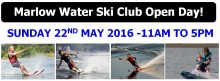 Marlow Water Ski Club Open Day – Sun 22nd May