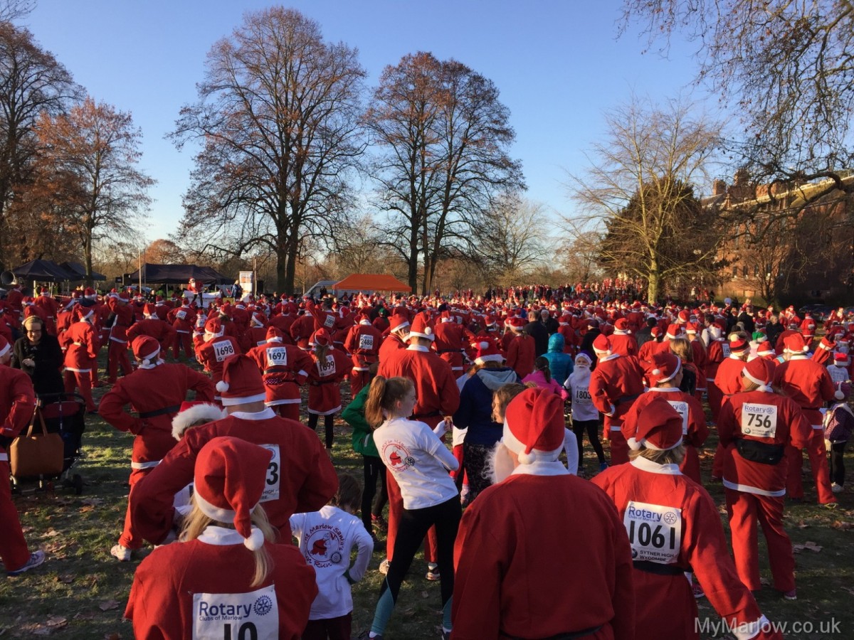 GALLERY: Santa Fun Run 2016