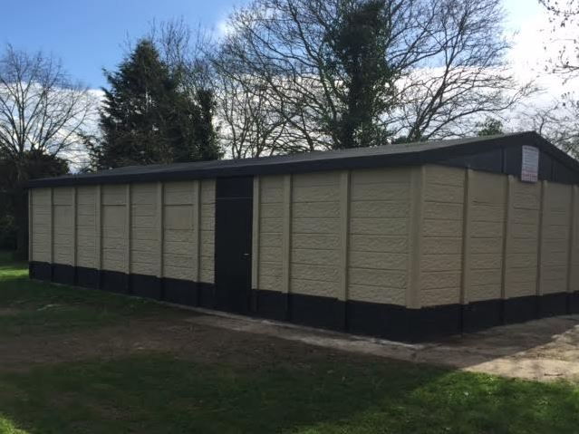 Refurbished changing rooms at Gossmore Recreation Ground reopened by Town Mayor