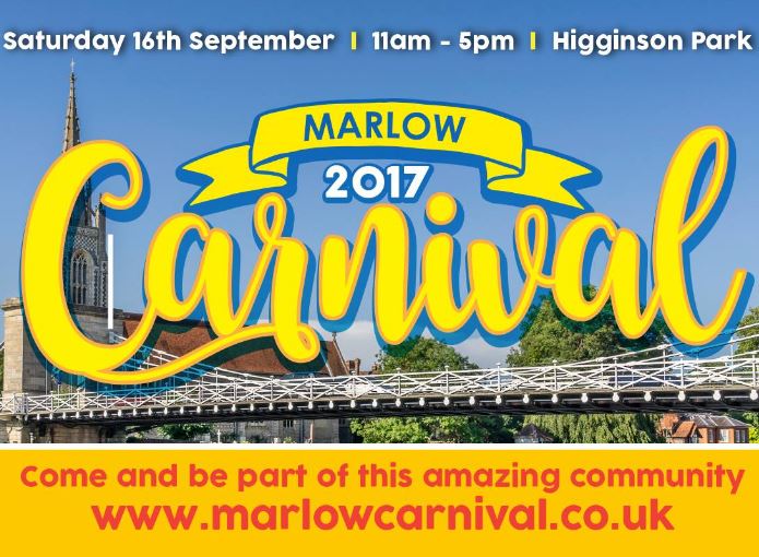 Marlow Carnival 2017 – all change!