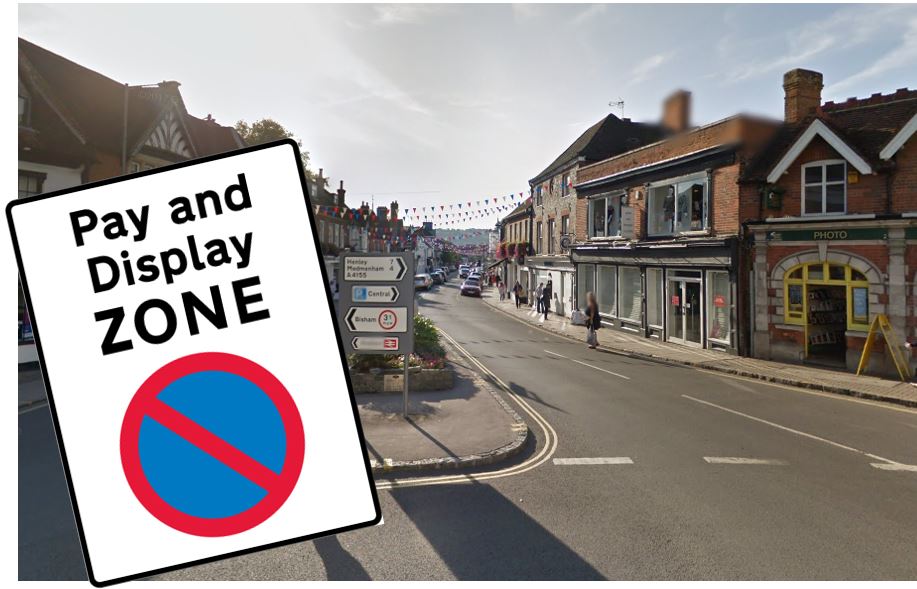 Parking charges planned for Marlow High Street!