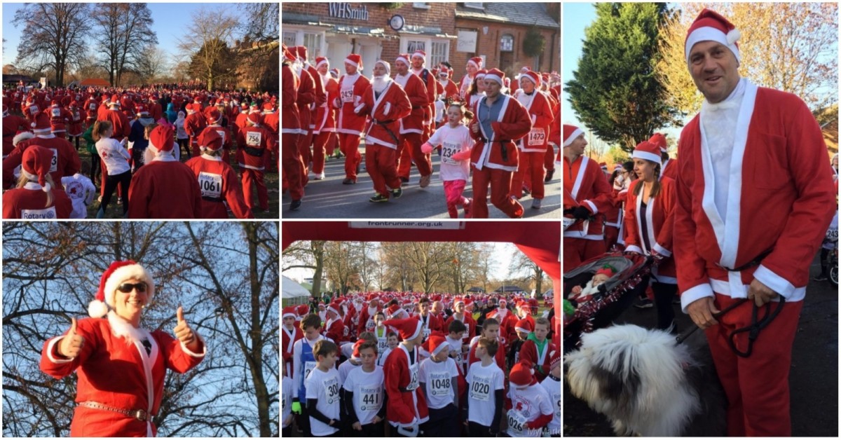 Update on Marlow Santa’s Fun Run 2018 – filling up fast!