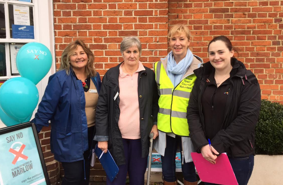 Marlow community supports ‘Say NO to parking meters in Marlow’ petition