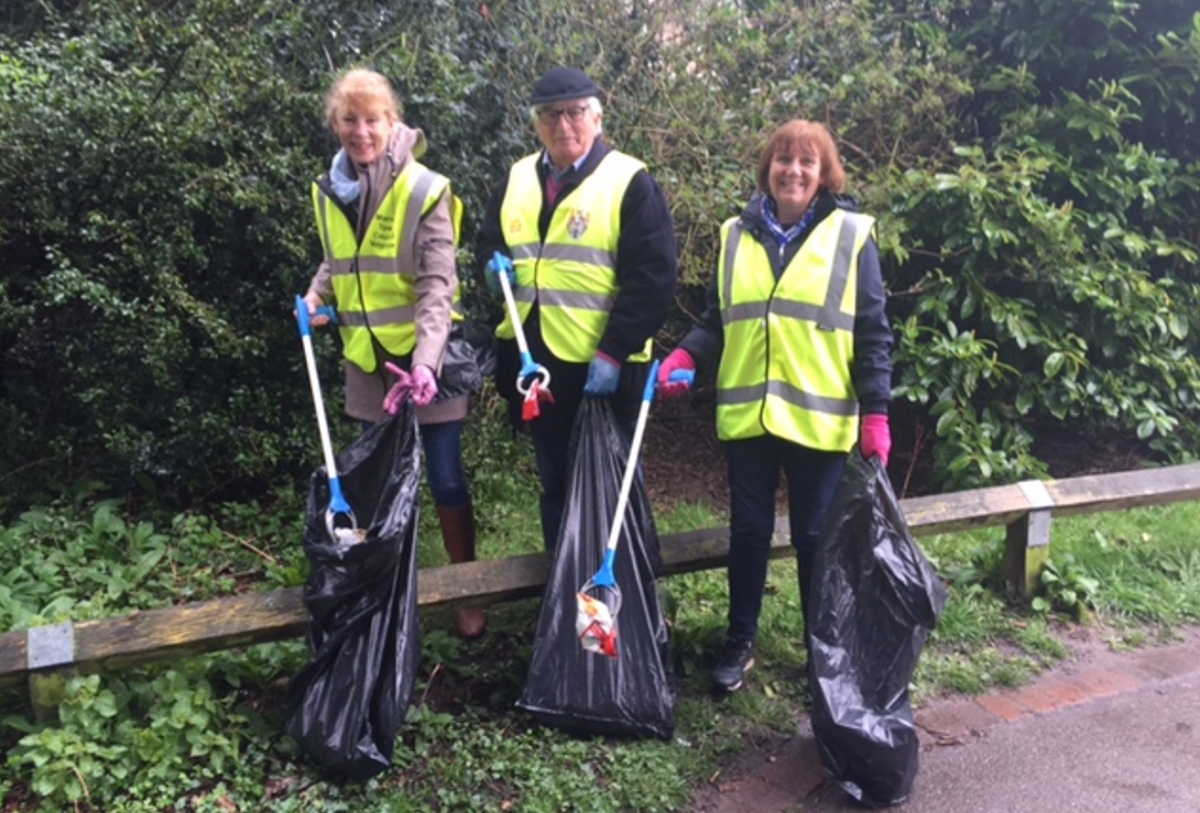 Town Council supports Great British Spring Clean