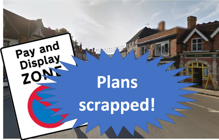 No pay and display parking for Marlow town centre streets!!