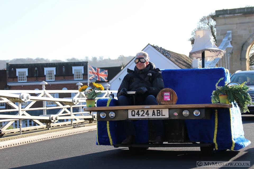 Edd China in Marlow just days before Switch On