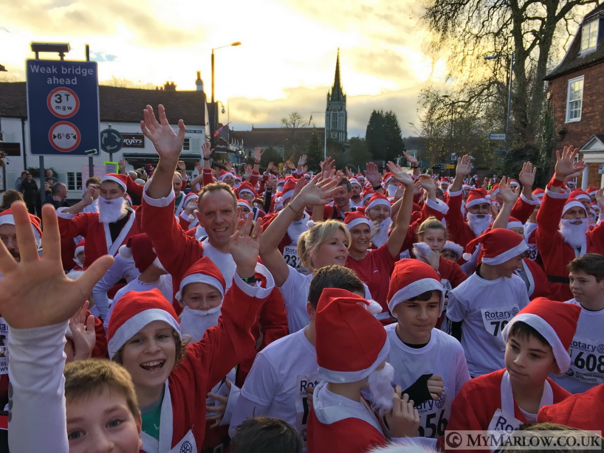 GALLERY: Marlow Santa Fun Run 2018