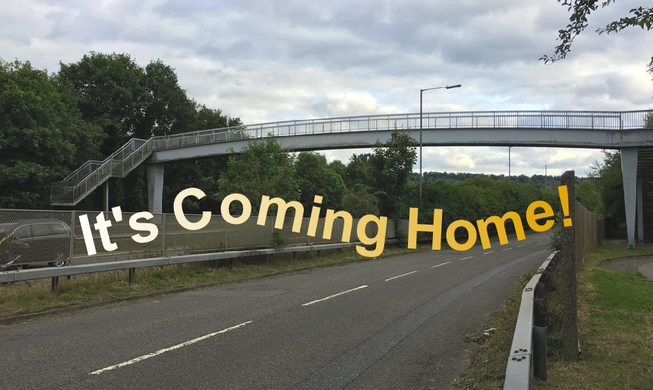 REMINDER: A404 closure for return of Volvo Footbridge