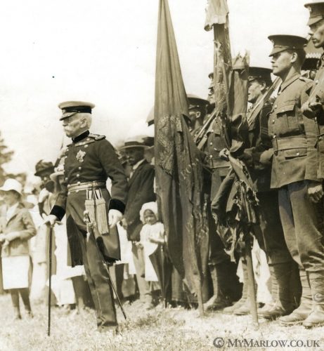 General Higginson reviews troops in Marlow (c) MyMarlow