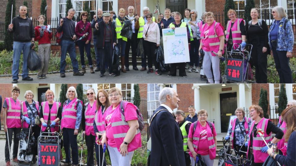 Marlow gets a Spring Clean, and a Wombles story…..