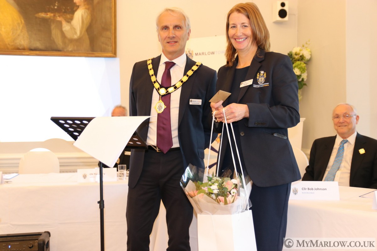 New Mayor and Council Leader voted in at Marlow Town Council Annual