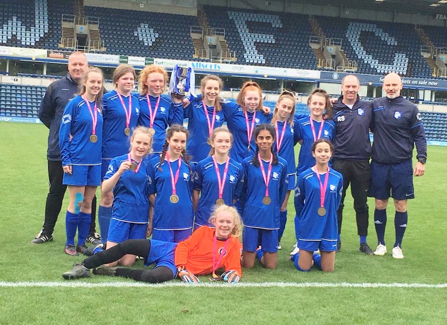 Marlow Girls U14 win Berks & Bucks County Cup after penalty shootout
