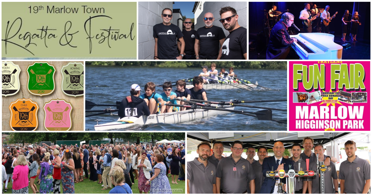 Marlow Town Regatta and Festival 2019 – Saturday PREVIEW