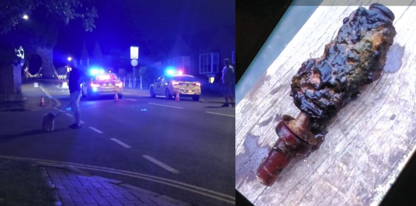 Marlow Bridge was closed AGAIN due to discovery of ammunition