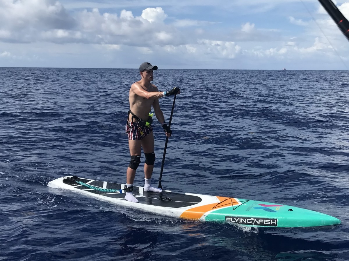 Ex Great Marlow student Jack Cox completes 80 mile Paddleboard Challenge