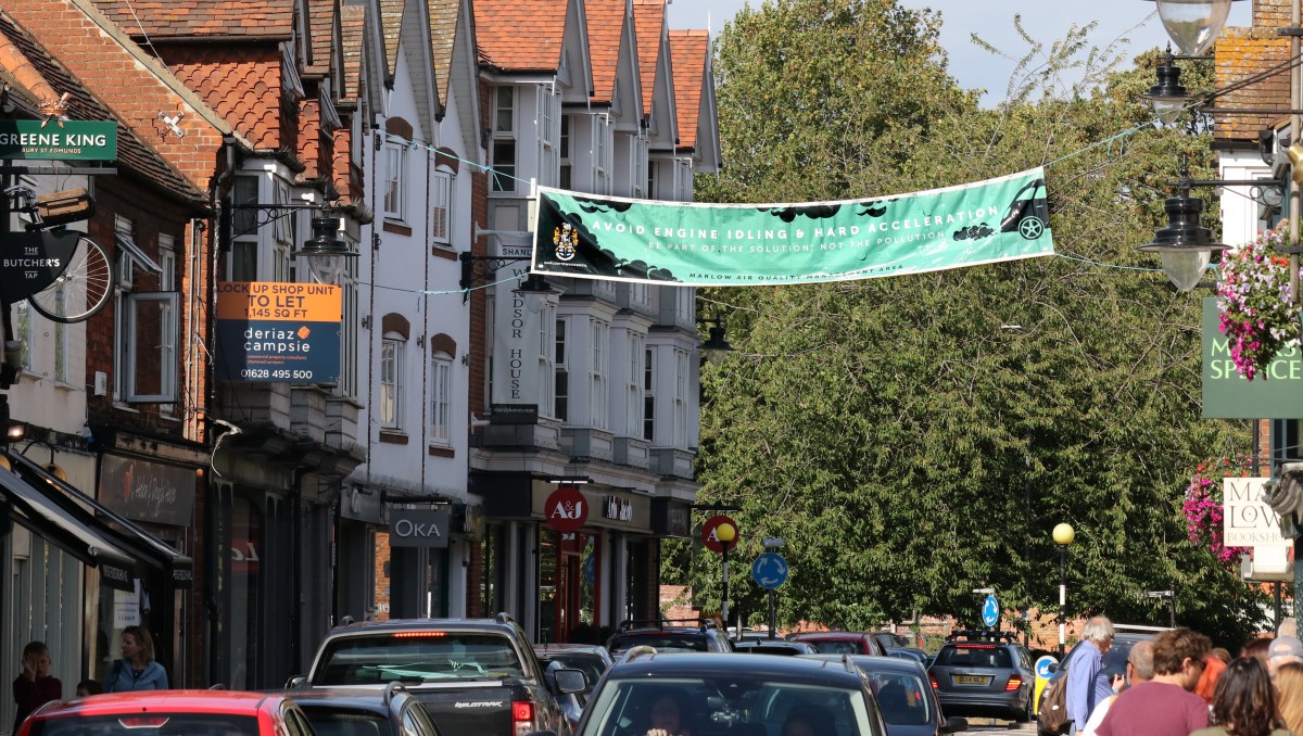 Marlow Town Council asks drivers to be “part of the solution, not the pollution”