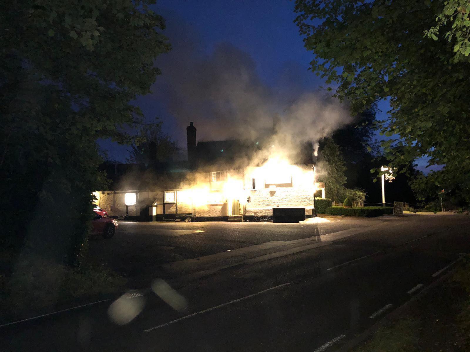 Royal Oak pub fire *UPDATED*