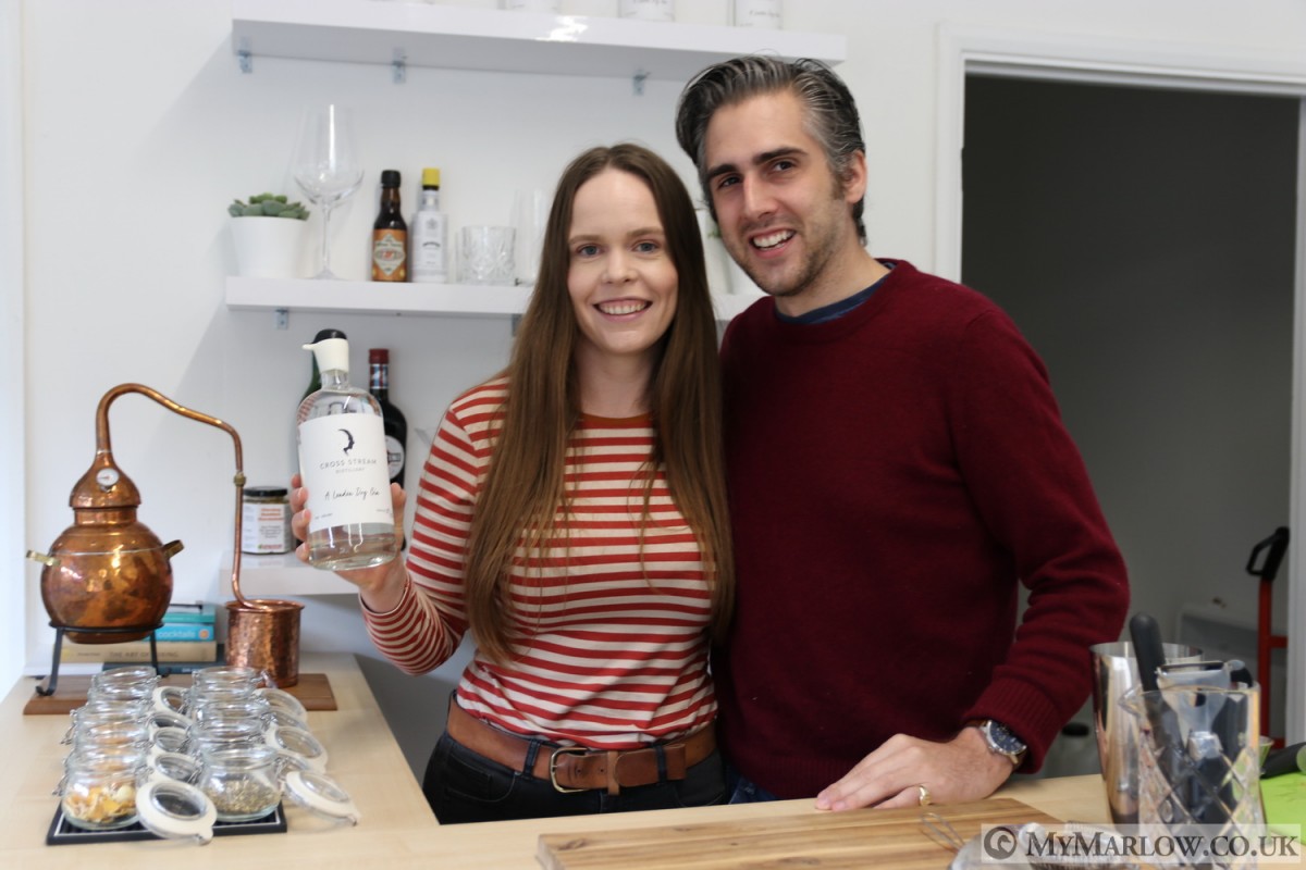 Gin from Marlow Bottom! Our visit to Cross Stream Distillery