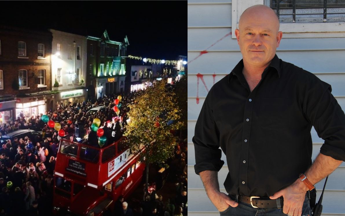 Marlow’s Christmas lights to be switched on by…. Ross Kemp!