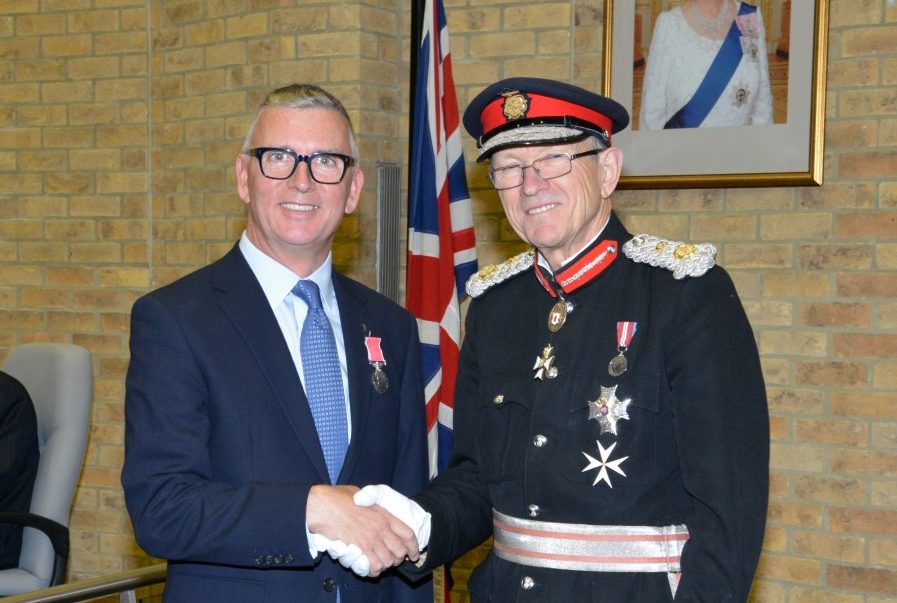 Marlow resident receives royal recognition for charitable work