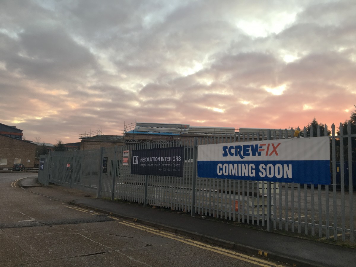 Screwfix opening in Marlow