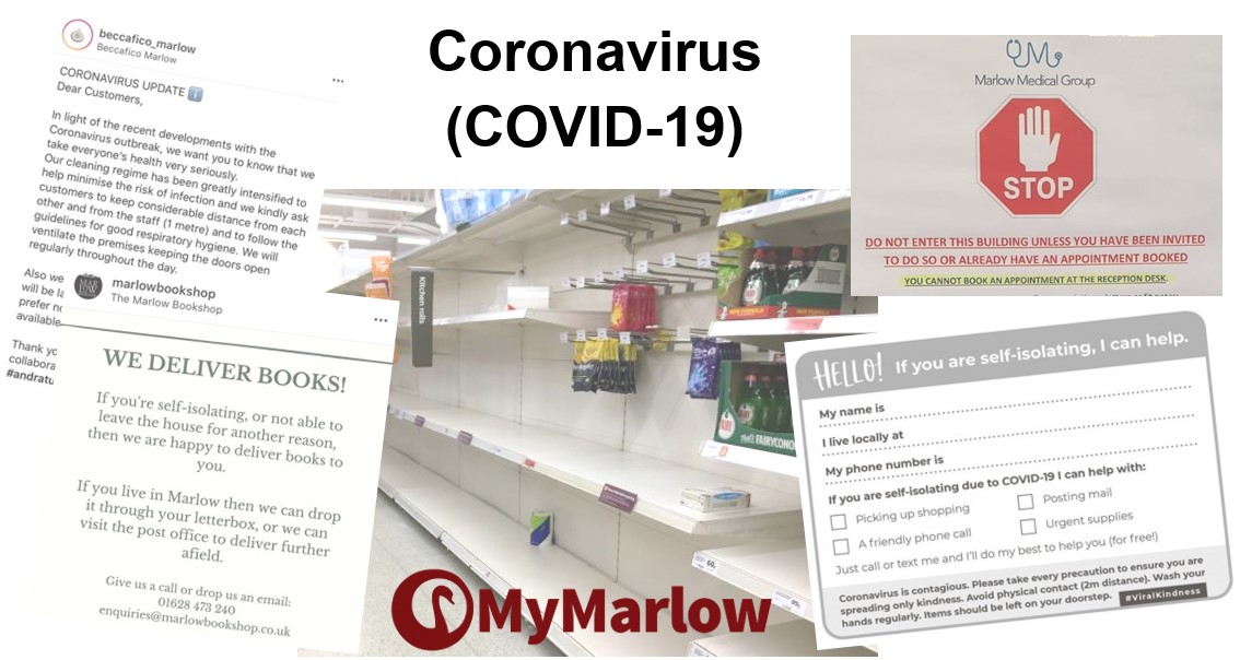 Coronavirus – Marlow updates [updated 20-3-20]