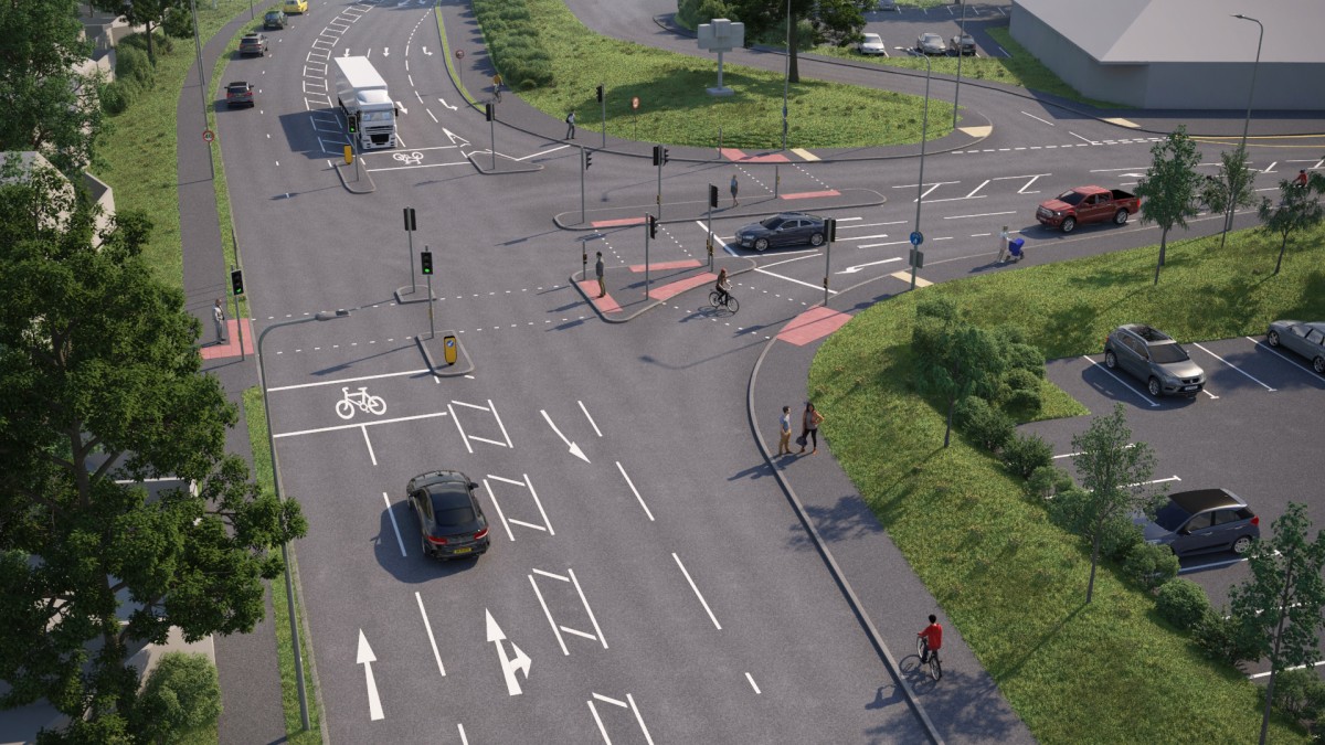 Crest Road junction plans- virtual exhibition
