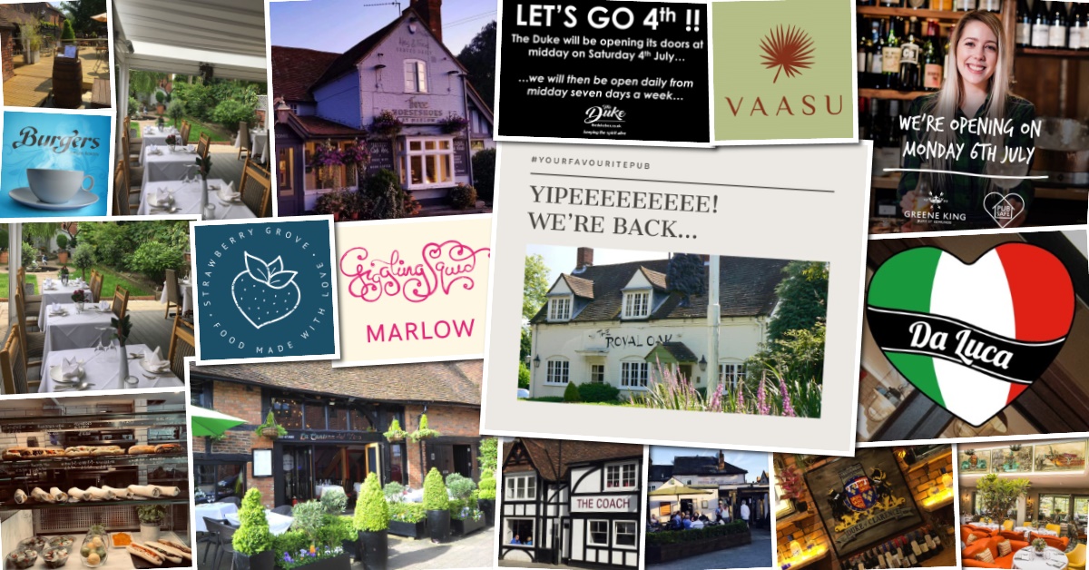 Marlow Food and Drink reopening schedule! [UPDATED]