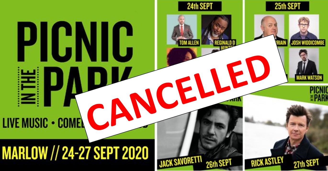 Picnic in the Park Cancelled