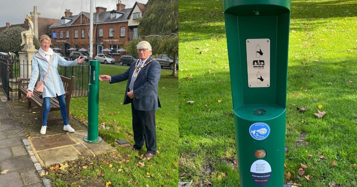 New water refill station for Marlow