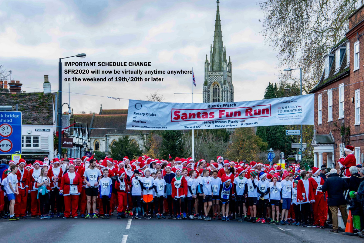 Marlow Santas Fun Run – DATE CHANGE