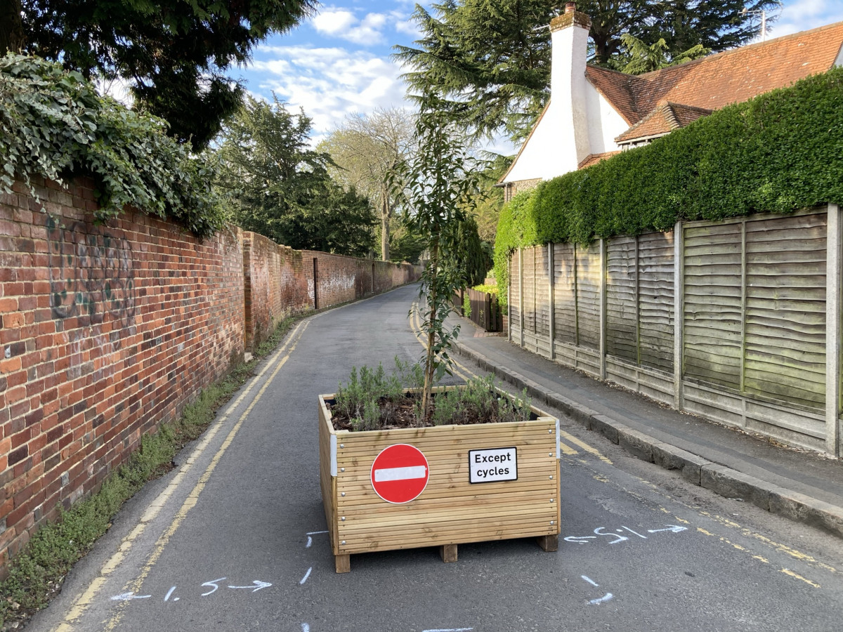 “Quietway” on Trinity Road launched today
