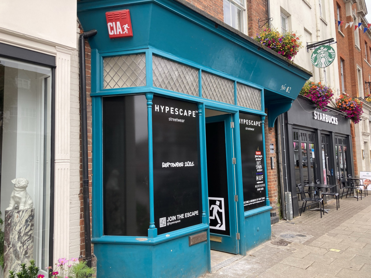 New streetwear store Hypescape coming to Marlow