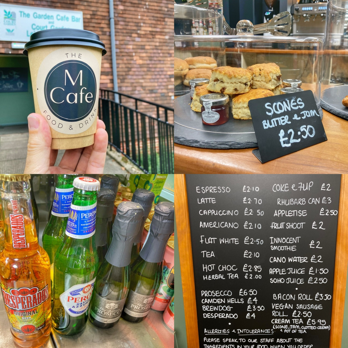The M Cafe the new cafe at Court Garden My Marlow